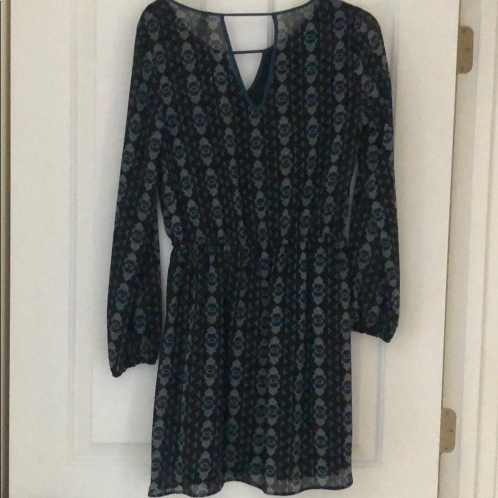 Geometric design dress